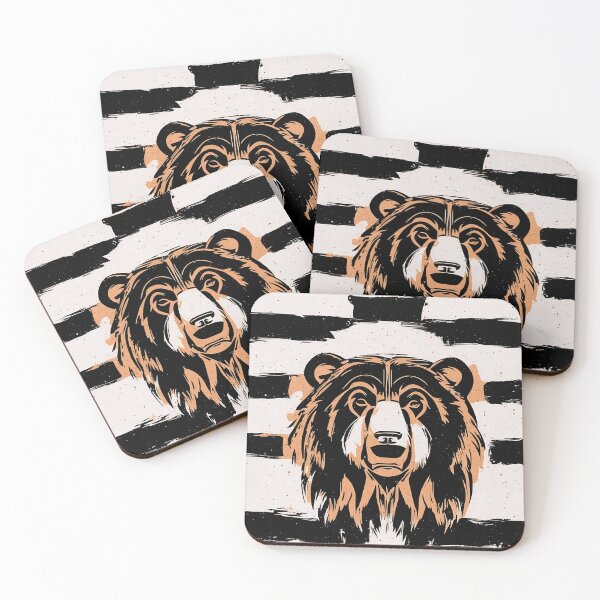 Artikelvorschau, Bear logo, geometric, vector, symmetrical, minimalism entworfen und verkauft von DrawItOnce.
