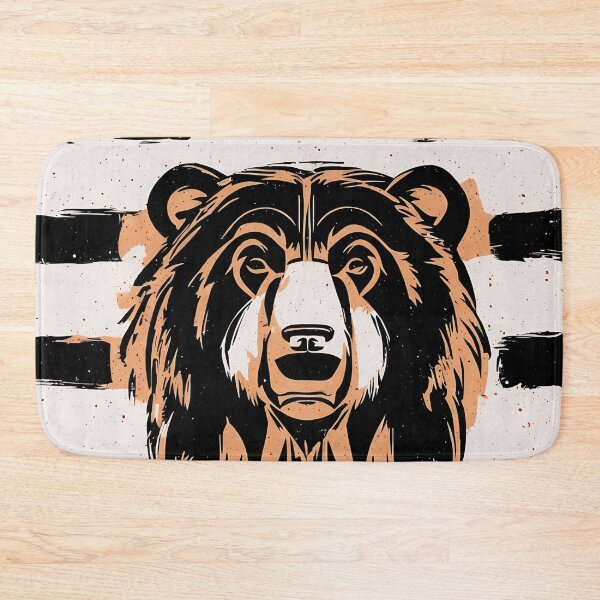 Artikelvorschau, Bear logo, geometric, vector, symmetrical, minimalism entworfen und verkauft von DrawItOnce.