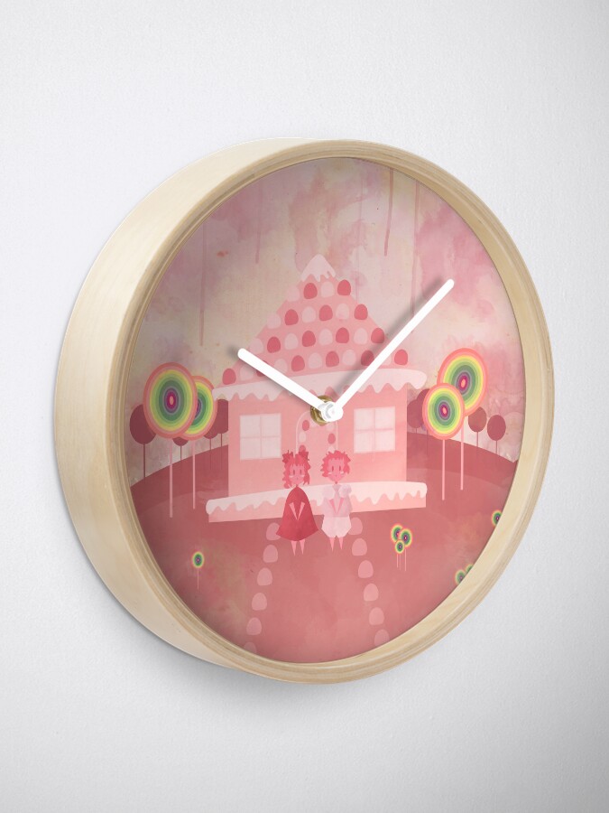 Alternate view of Candy Fields (Hänsel & Gretel) Clock