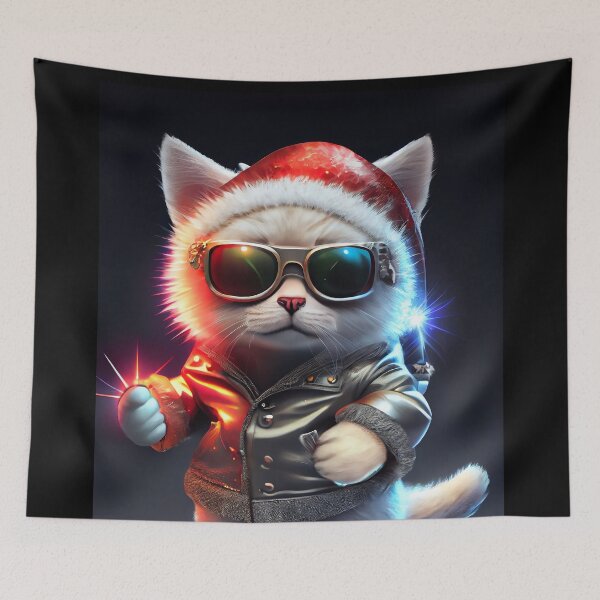 Item preview, Cute Cosmic Cat - Anime Art design designed and sold by AlNoah.