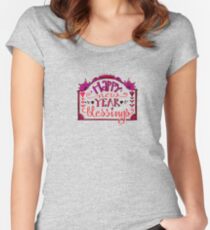 Happy New Year Women's Fitted Scoop T-Shirt