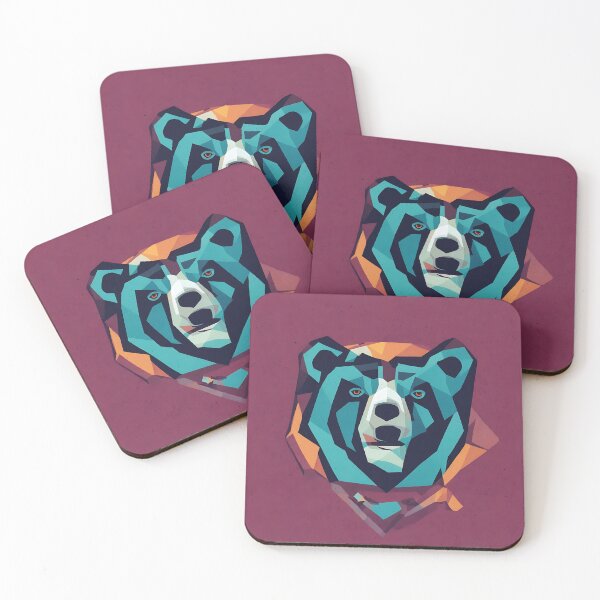 Artikelvorschau, Bear logo, geometric, vector, symmetrical, minimalism entworfen und verkauft von DrawItOnce.