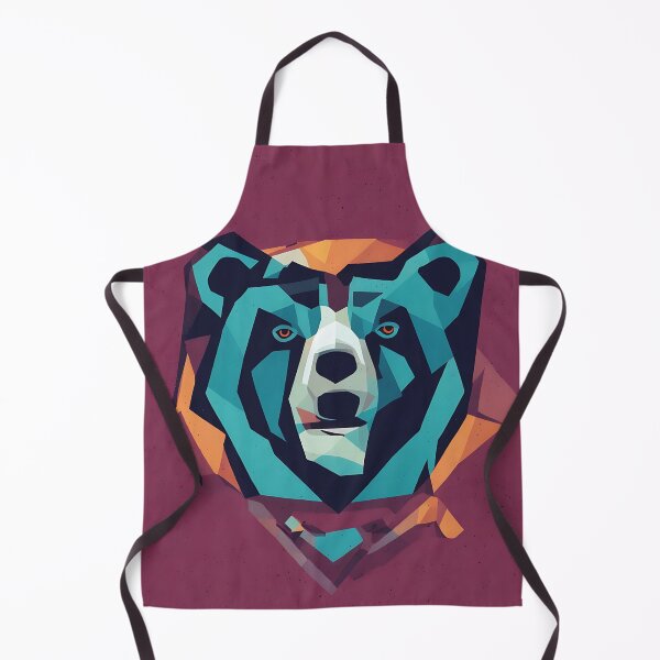 Item preview, Bear logo, geometric, vector, symmetrical, minimalism designed and sold by DrawItOnce.