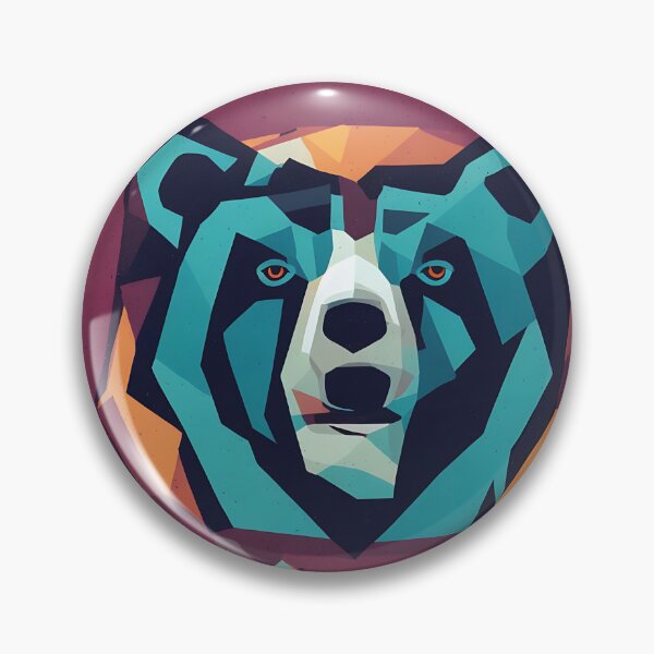 Artikelvorschau, Bear logo, geometric, vector, symmetrical, minimalism entworfen und verkauft von DrawItOnce.