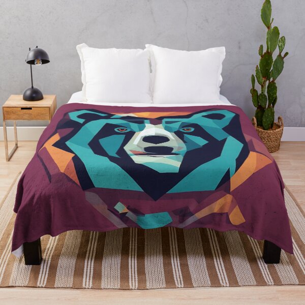 Artikelvorschau, Bear logo, geometric, vector, symmetrical, minimalism entworfen und verkauft von DrawItOnce.