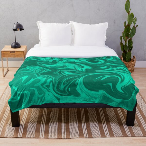 Artikelvorschau, Marble Liquid Pattern Green Watercolor Palette 8 entworfen und verkauft von Janzay.