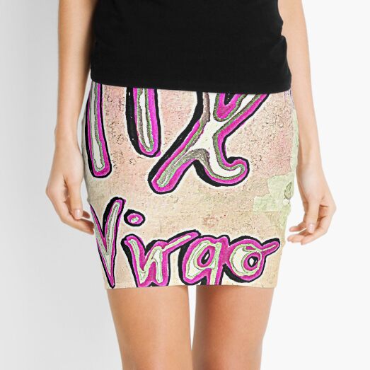 Virgo, astrology, zodiac, horoscopes, star sign Mini Skirt