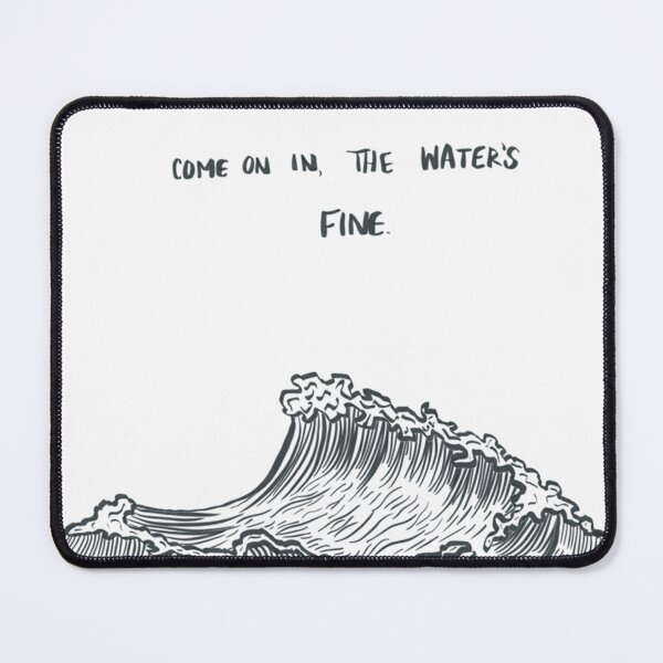 Item preview, The water’s fine   designed and sold by CatePaperCo.