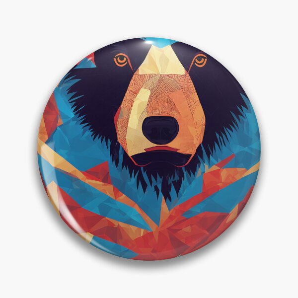 Artikelvorschau, Bear logo, geometric, vector, symmetrical, minimalism entworfen und verkauft von DrawItOnce.
