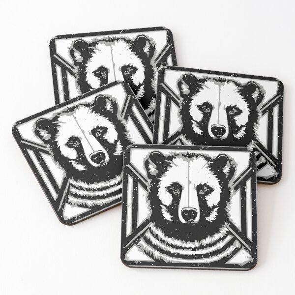 Artikelvorschau, Bear logo, geometric, vector, symmetrical, minimalism entworfen und verkauft von DrawItOnce.