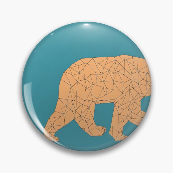 Item preview, Bear logo, geometric, vector, symmetrical, minimalism designed and sold by DrawItOnce.