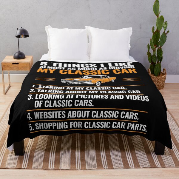 Item preview, 5 Things I Like Classic Car Enthusiast Old Car Guy Car Enthusiast designed and sold by abulfaruque.