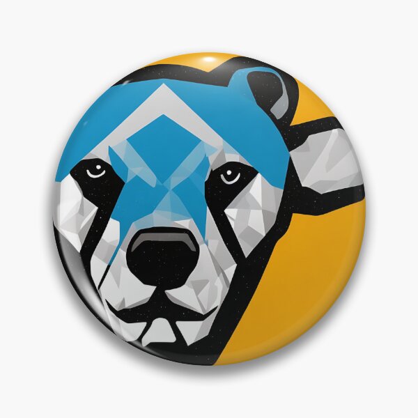 Artikelvorschau, Bear logo, geometric, vector, symmetrical, minimalism entworfen und verkauft von DrawItOnce.