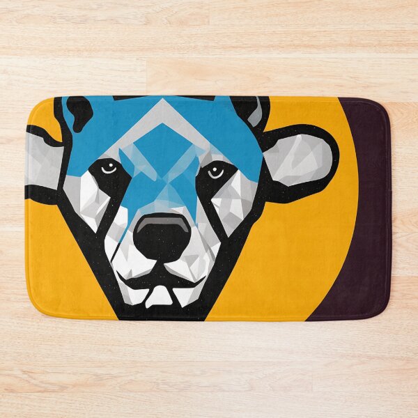 Artikelvorschau, Bear logo, geometric, vector, symmetrical, minimalism entworfen und verkauft von DrawItOnce.