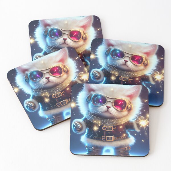 Item preview, Cute Cosmic Cat - Anime Art design designed and sold by AlNoah.