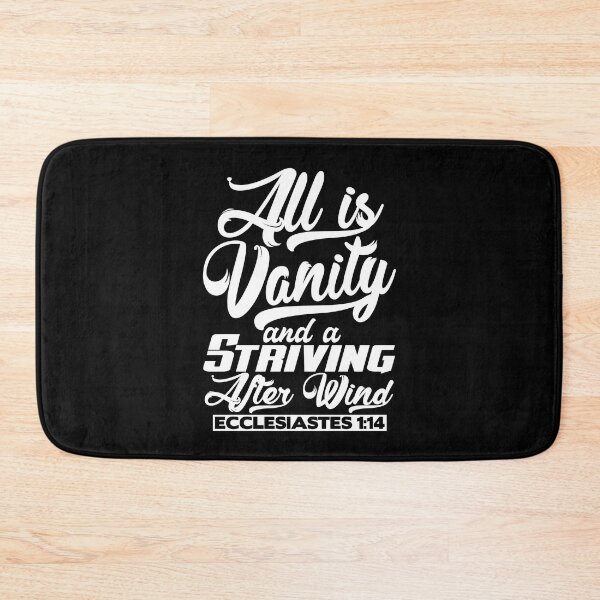 Item preview, All Is Vanity And A Striving After Wind - Ecclesiastes 1:14 designed and sold by plushism.