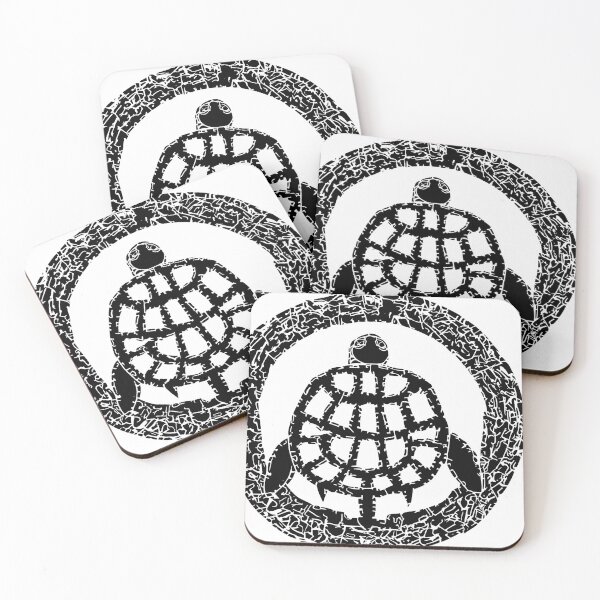 Item preview, Turtle logo, geometric, vector, symmetrical, minimalism designed and sold by DrawItOnce.