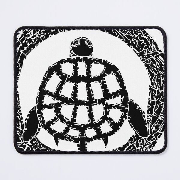 Item preview, Turtle logo, geometric, vector, symmetrical, minimalism designed and sold by DrawItOnce.