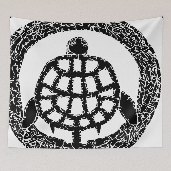 Artikelvorschau, Turtle logo, geometric, vector, symmetrical, minimalism entworfen und verkauft von DrawItOnce.