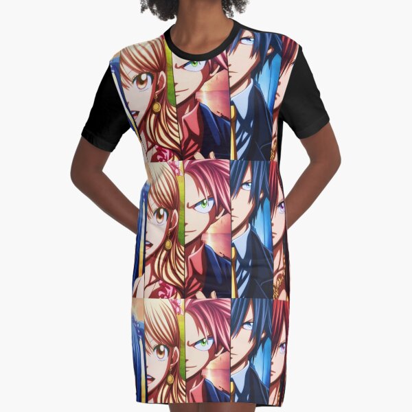 FT characters Graphic T-Shirt Dress
