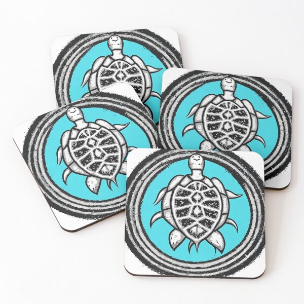 Artikelvorschau, Turtle logo, geometric, vector, symmetrical, minimalism entworfen und verkauft von DrawItOnce.