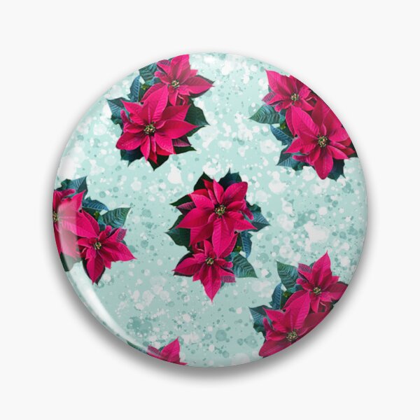 Aperçu de l'œuvre Motif poinsettia créée et vendue par Colli13.