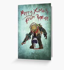 Merry Xmas from Rapture Greeting Card