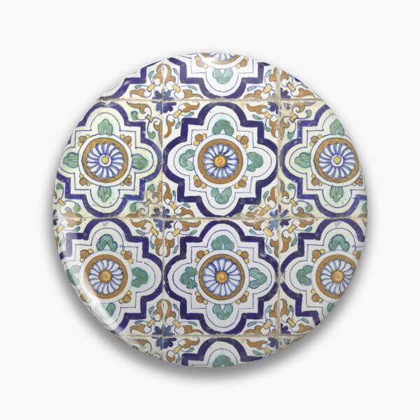Item preview, Vintage Botanical Ornamental Tiles Pattern designed and sold by idovedesign.