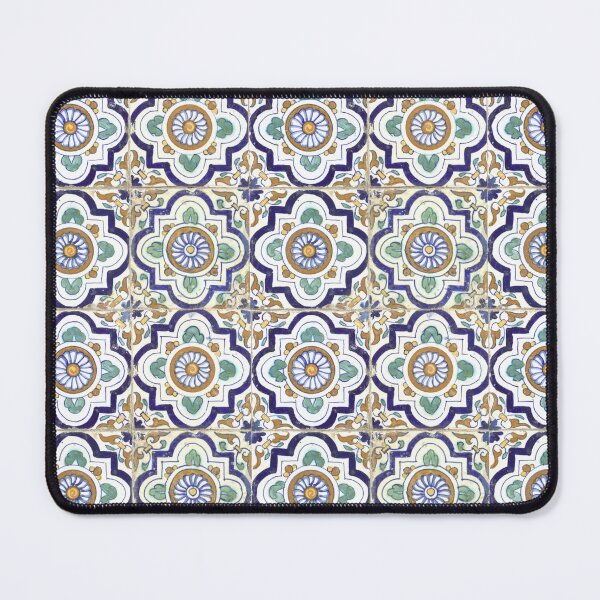 Item preview, Vintage Botanical Ornamental Tiles Pattern designed and sold by idovedesign.