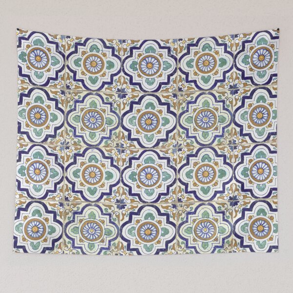 Item preview, Vintage Botanical Ornamental Tiles Pattern designed and sold by idovedesign.