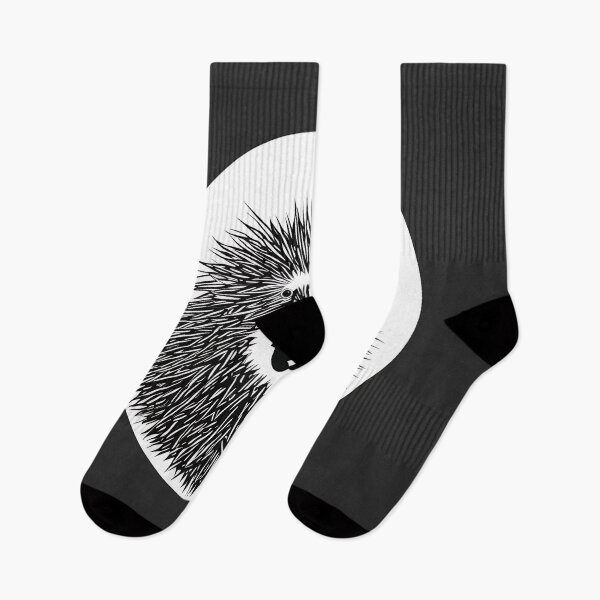 Item preview, Porcupine logo, geometric, vector, symmetrical, minimalism designed and sold by DrawItOnce.