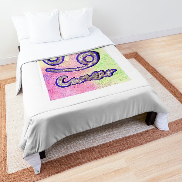 Cancer, star sign, horoscope, astrology, zodiac Comforter