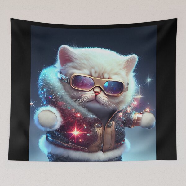 Item preview, Cute Space Cat - Anime Art design designed and sold by AlNoah.