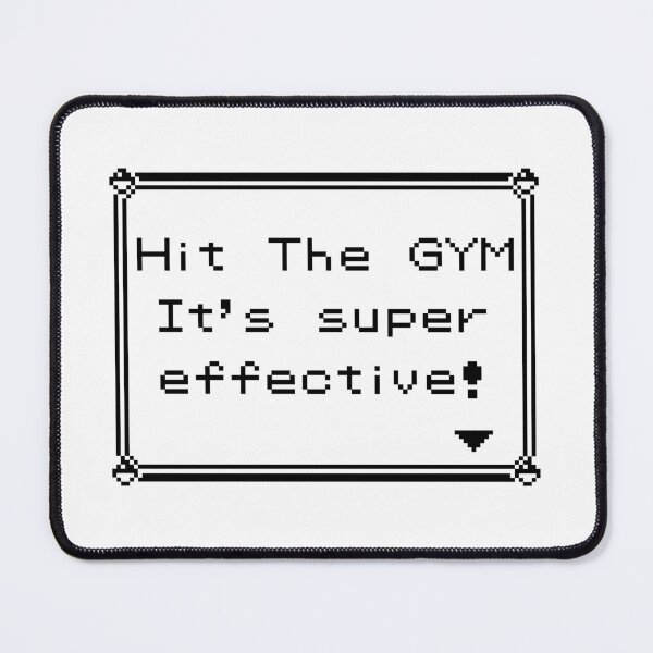 Item preview, Hit The GYM It's super effective! designed and sold by GeekLook.
