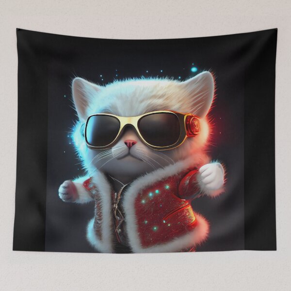 Item preview, Cute Space Cat - Anime Art design designed and sold by AlNoah.
