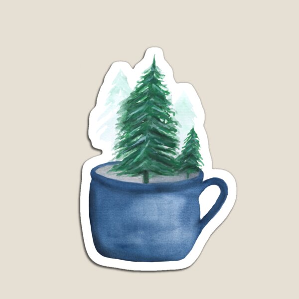 Oh Christmas Tea Magnet