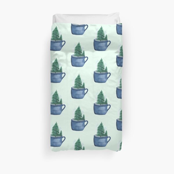 Oh Christmas Tea Duvet Cover