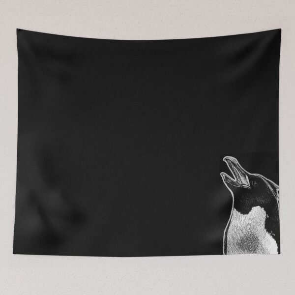 Item preview, Leucism: Macaroni Penguin designed and sold by NoelleMBrooks.
