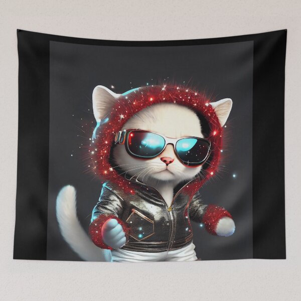 Item preview, Cute Space Cat - Anime Art design designed and sold by AlNoah.