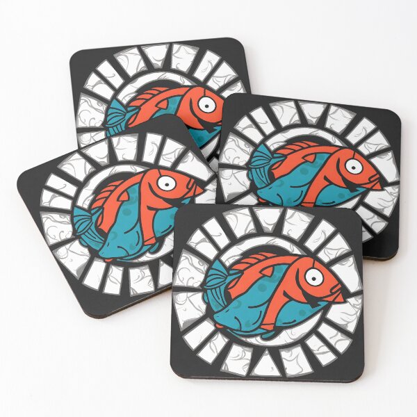 Artikelvorschau, Fish logo, geometric, vector, symmetrical, minimalism entworfen und verkauft von DrawItOnce.