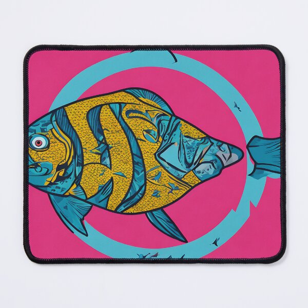 Item preview, Fish logo, geometric, vector, symmetrical, minimalism designed and sold by DrawItOnce.