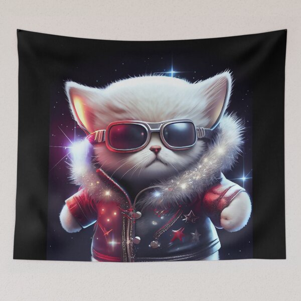 Item preview, Cute Space Cat - Anime Art design designed and sold by AlNoah.