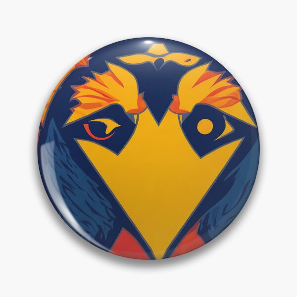 Item preview, Crow logo, geometric, vector, symmetrical, minimalism designed and sold by DrawItOnce.