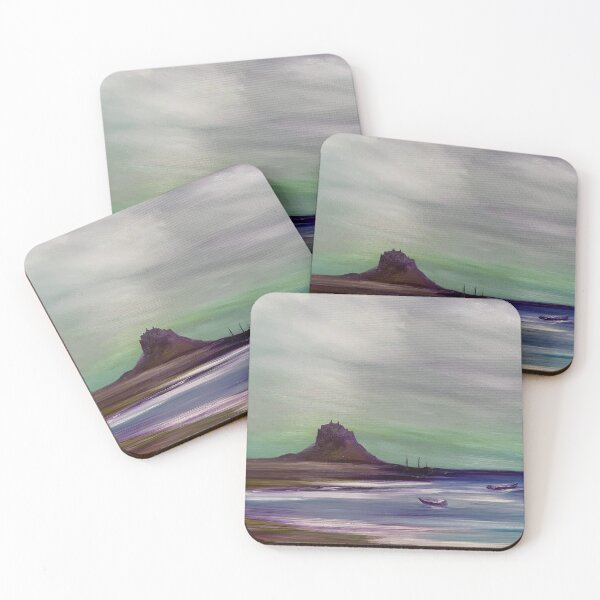 Item preview, Northern Lights over Lindisfarne Castle designed and sold by Scott Brennan.