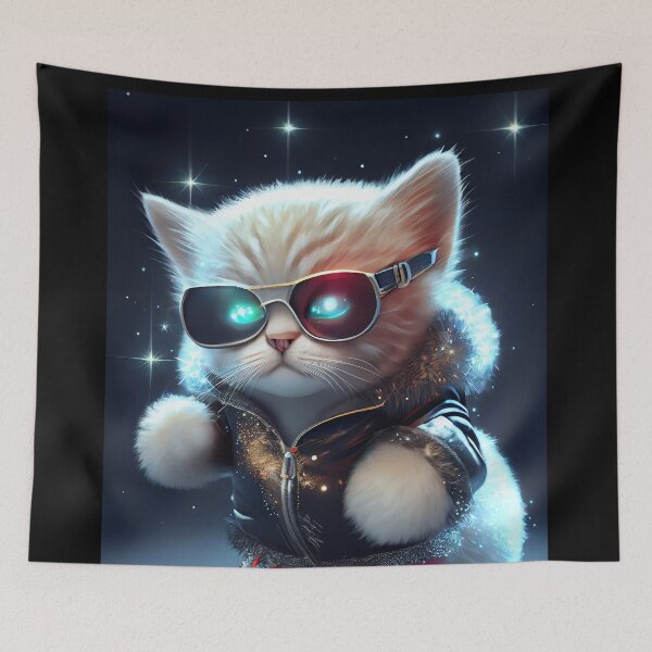 Item preview, Cute Space Cat - Anime Art design designed and sold by AlNoah.