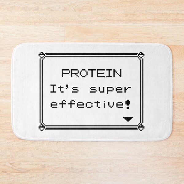 Item preview, Protein It's super effective! designed and sold by GeekLook.