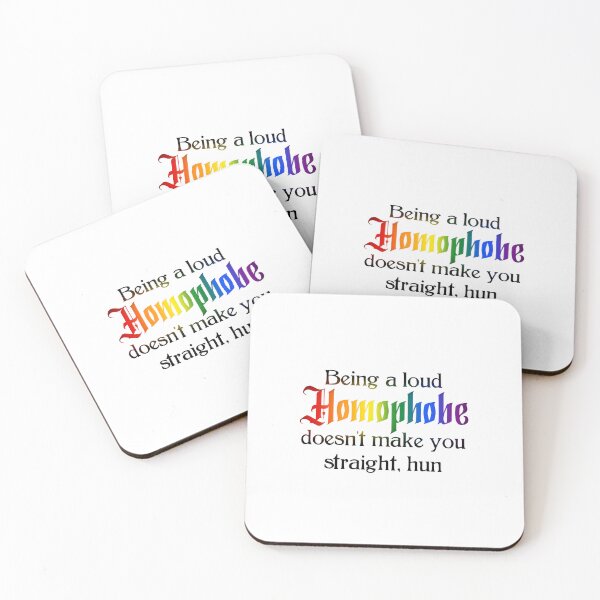 Item preview, Homophobia does not make you straight designed and sold by Georg Mir.