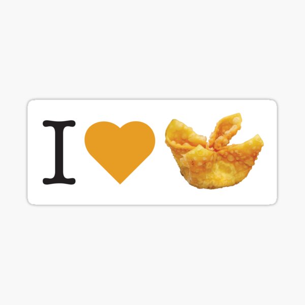 Item preview, I heart crab rangoons designed and sold by Northernish-Co.