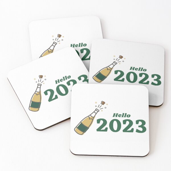 Item preview, HELLO 2023 - HAPPY NEW YEAR - WELCOME 2023 designed and sold by WBP Mart.