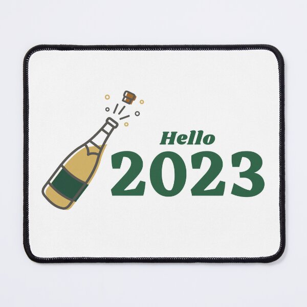 Item preview, HELLO 2023 - HAPPY NEW YEAR - WELCOME 2023 designed and sold by WBP Mart.